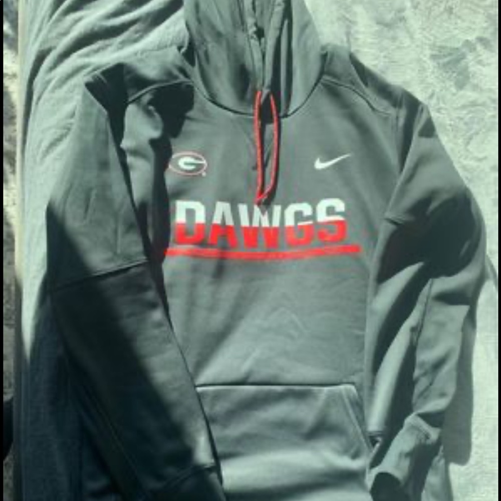 BRAND NEW grey  MENS UGA hoodie large